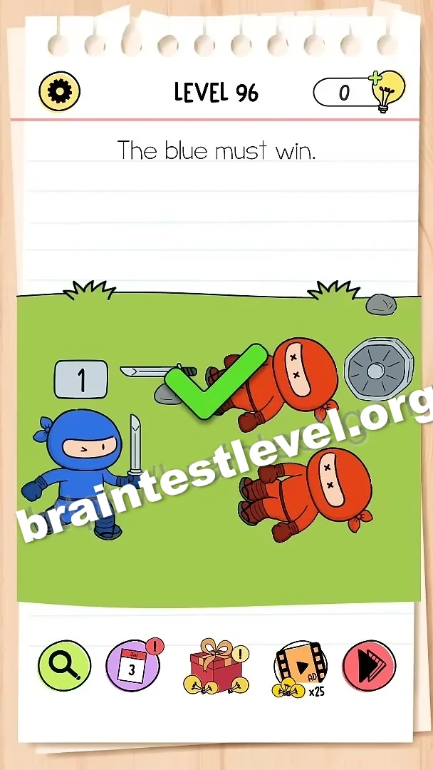 Brain Test All-Star Level 96 screenshot 2